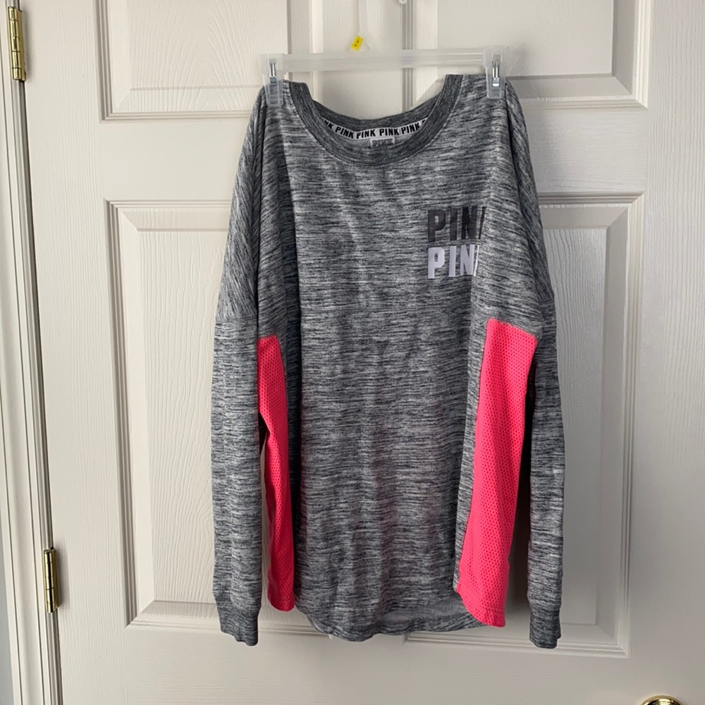 PINK crew neck sweater- Size Medium